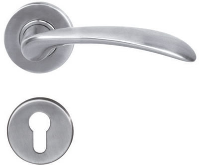 Solid Stainless Steel Lever Handle